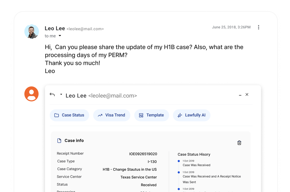 Case Info History