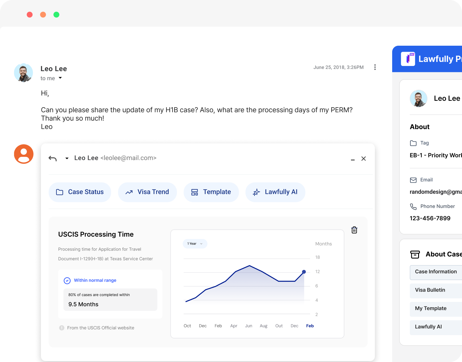 Screenshot Email